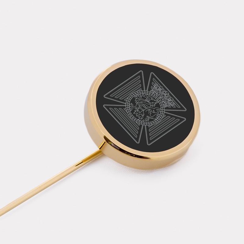 Duke of Edinburgh’s Royal Regiment Lapel Pin - Gold