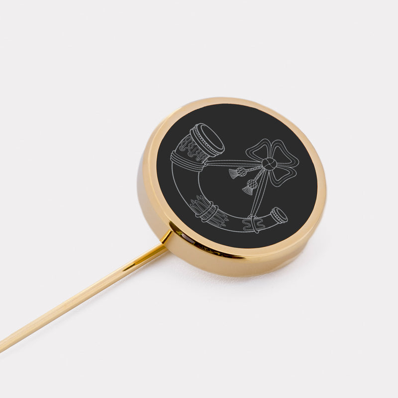 Light Infantry Lapel Pin - Gold