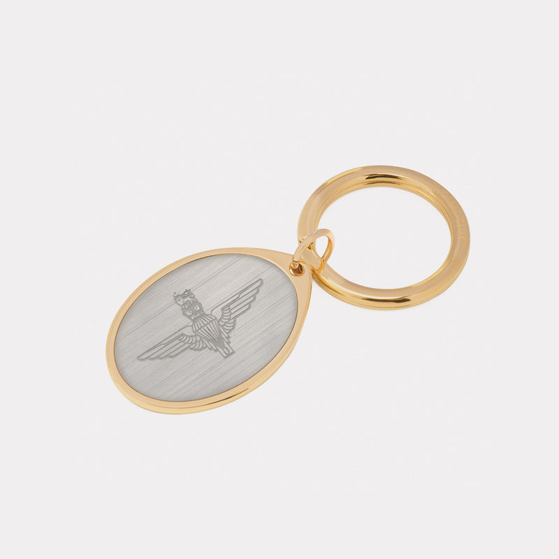 Parachute Regiment Keyring - Gold