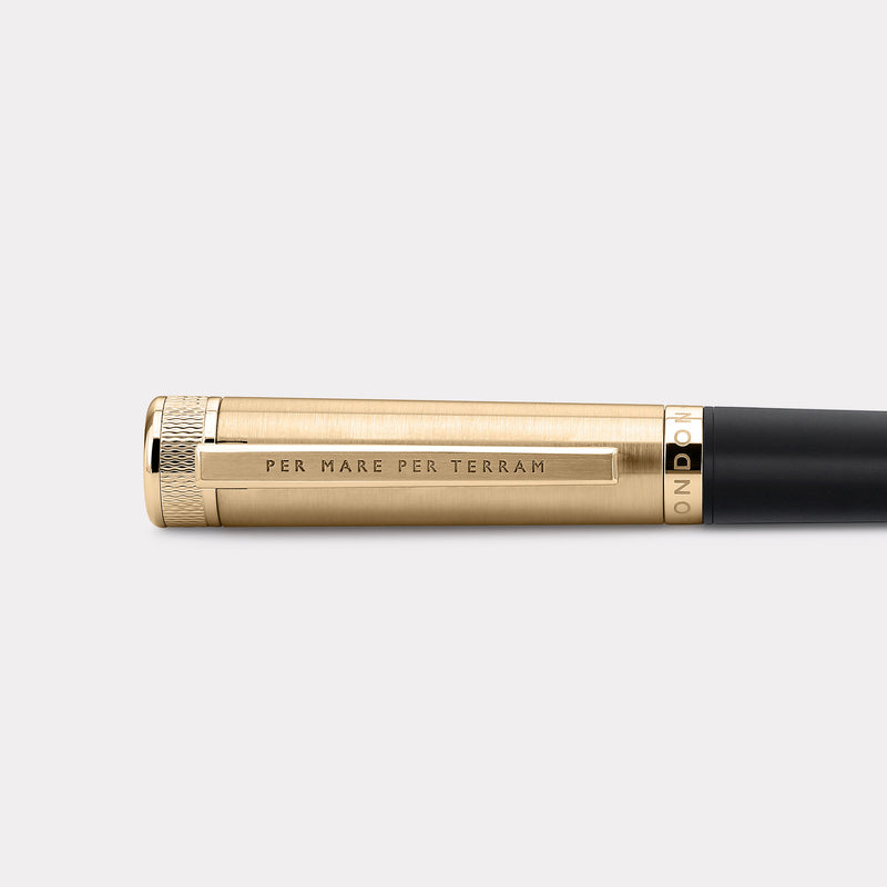 Royal Marines Rollerball Pen - Gold