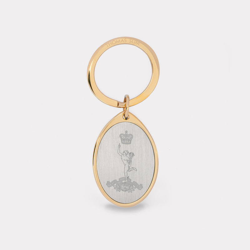 Royal Corps of Signals Keyring - Steel