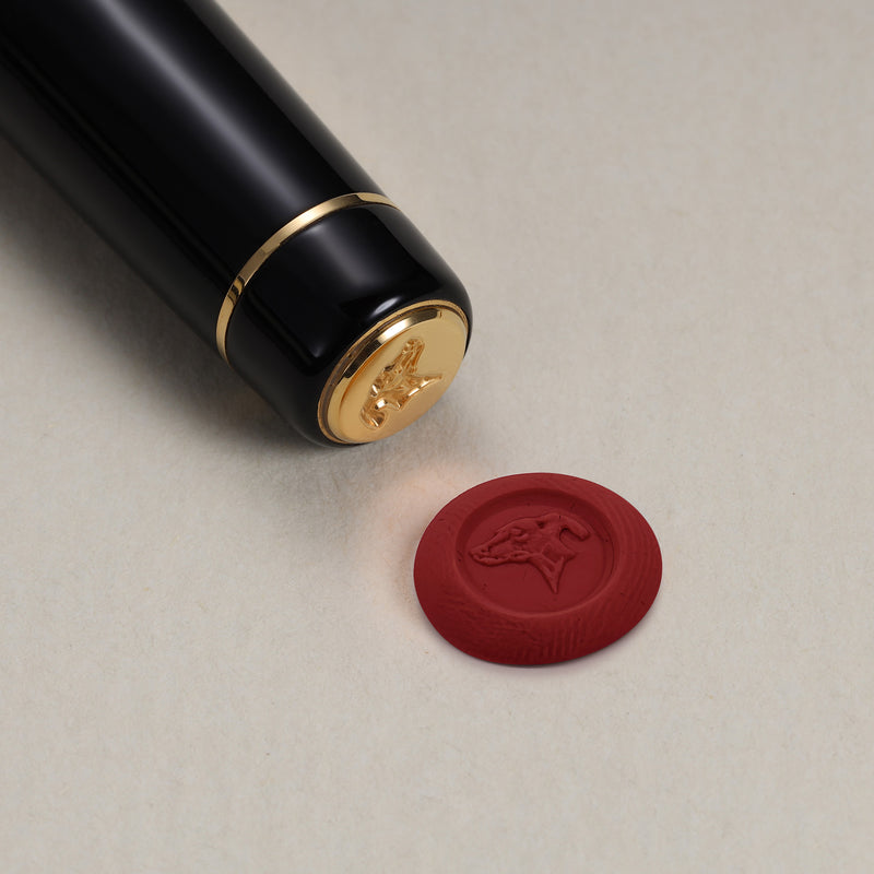 Tangier Classic Black Fountain Pen – Gold (Fulfilment & Shipping Fee)