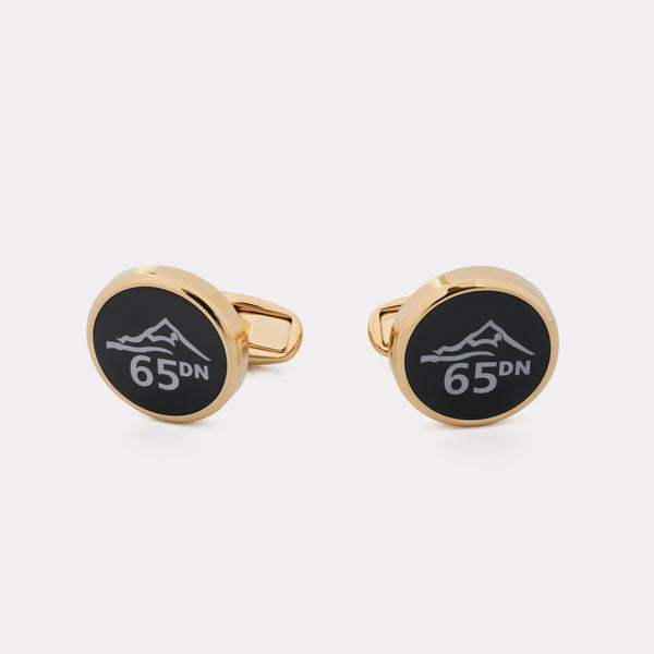 65 Degrees North Cufflink - Gold