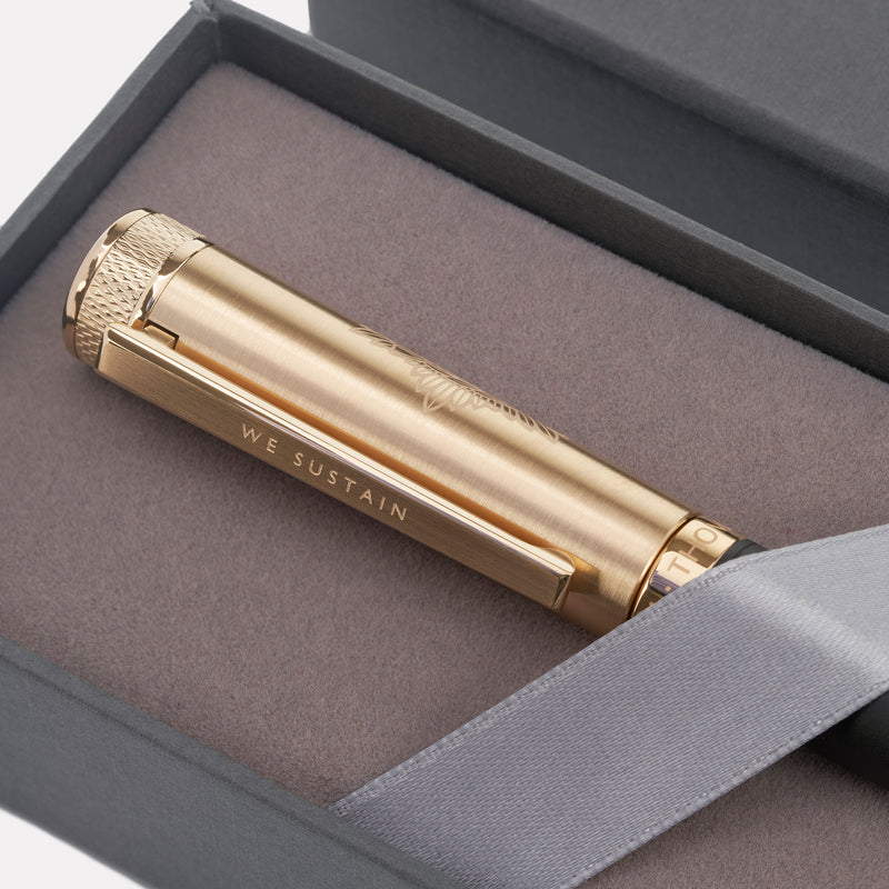 Royal Logistic Corps Rollerball Pen - Gold