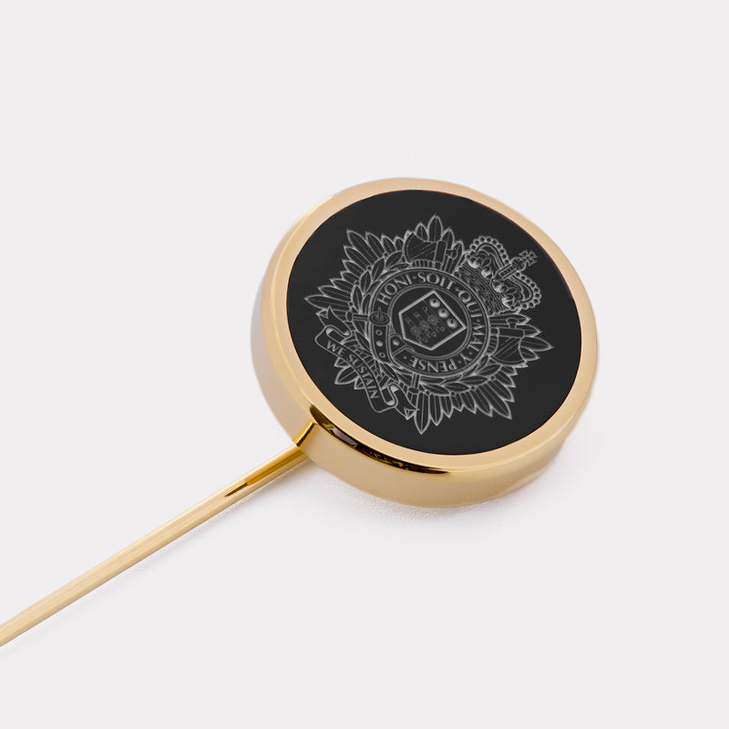 Royal Logistic Corps Lapel Pin - Gold