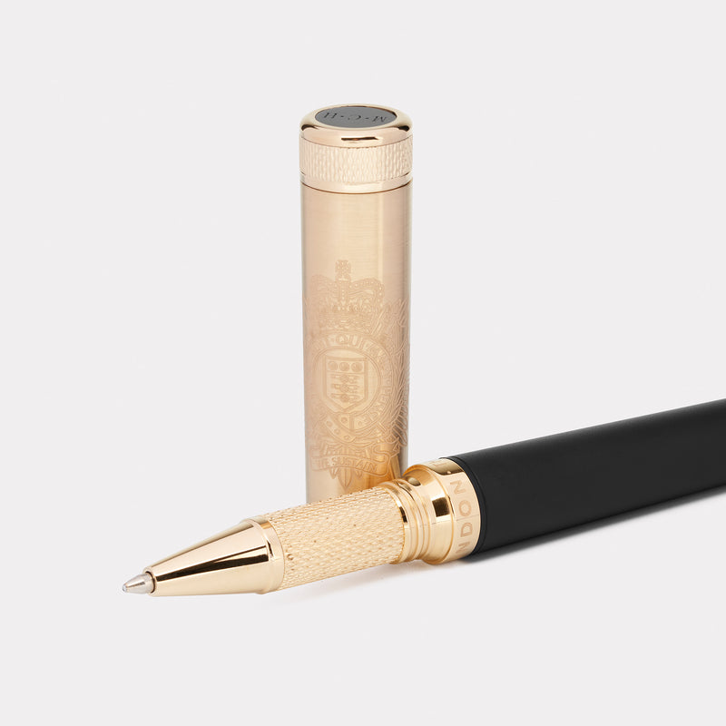 Royal Logistic Corps Rollerball Pen - Gold