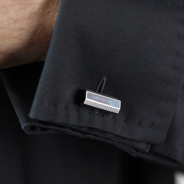 Herringbone Travel Cufflinks