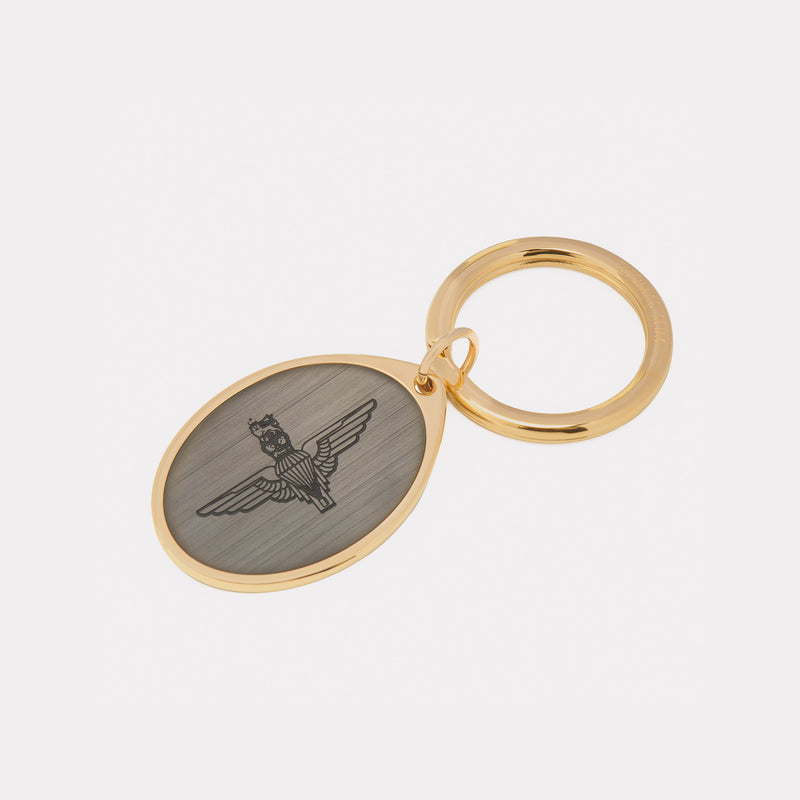 Parachute Regiment Keyring - Gold