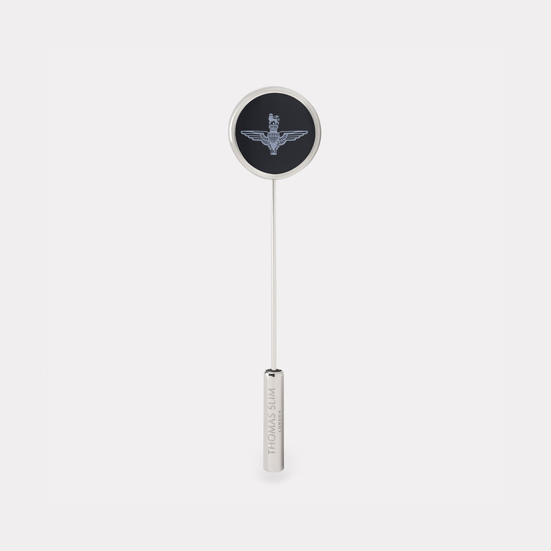 Parachute Regiment Lapel Pin - Palladium