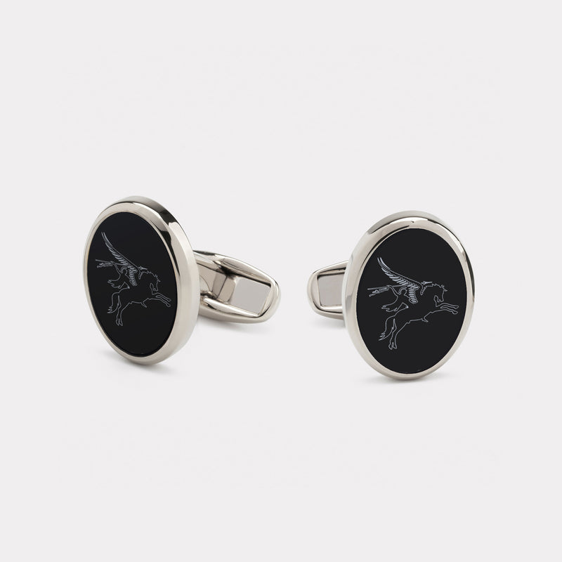 16 Air Assault Brigade (Pegasus) Cufflinks - Palladium