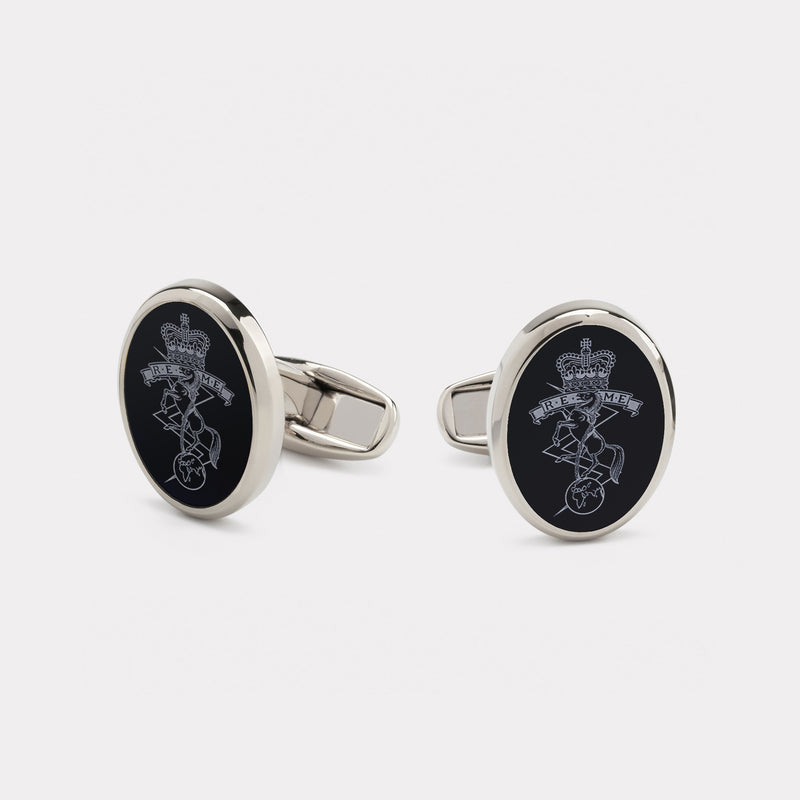 Royal, Electrical & Mechanical Engineers Cufflink - Gold