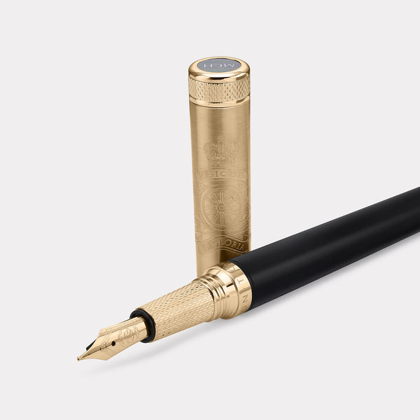 Royal Artillery Fountain Pen - Gold