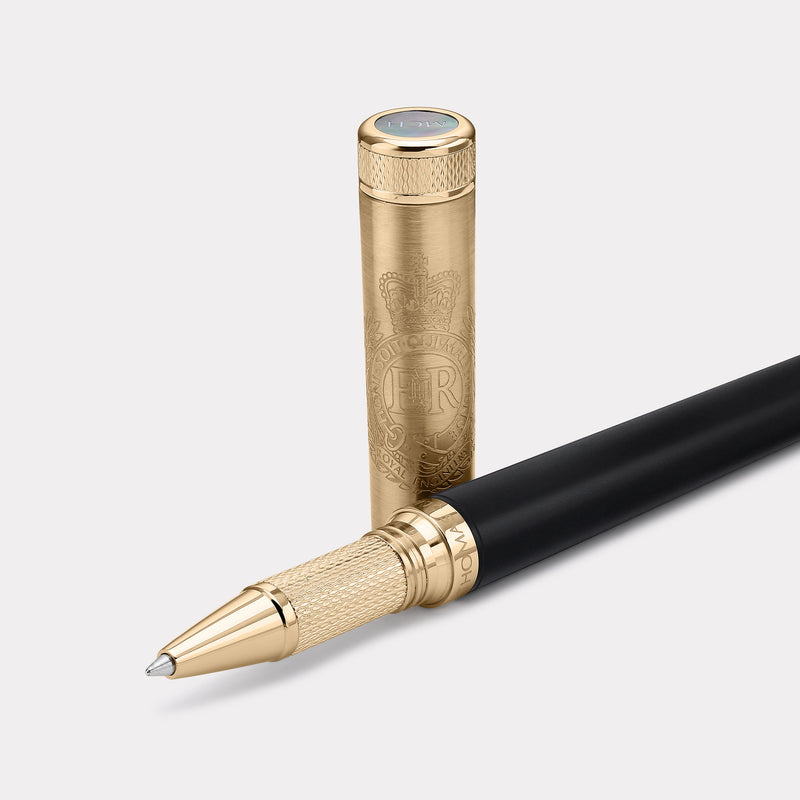 Royal Engineers Rollerball Pen - Gold