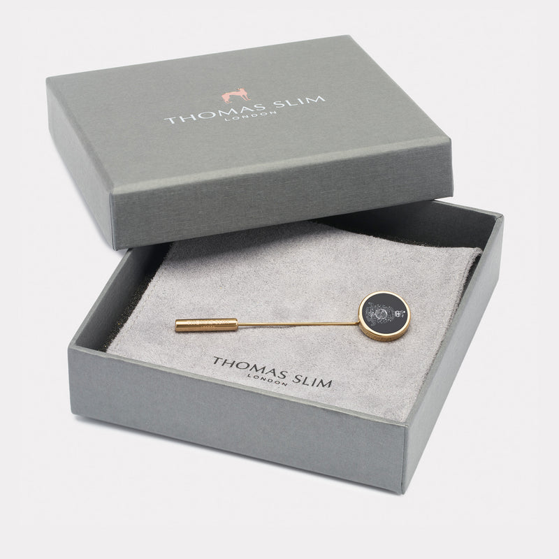 Royal Marines Lapel Pin - Gold
