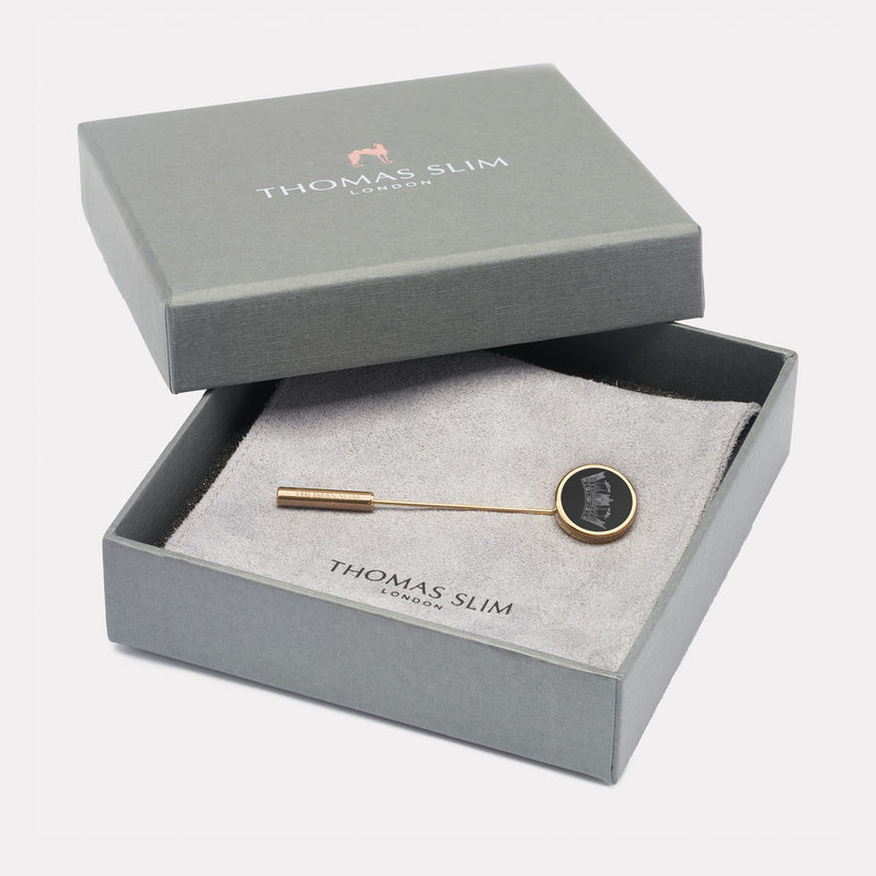 Royal Navy Lapel Pin - Gold