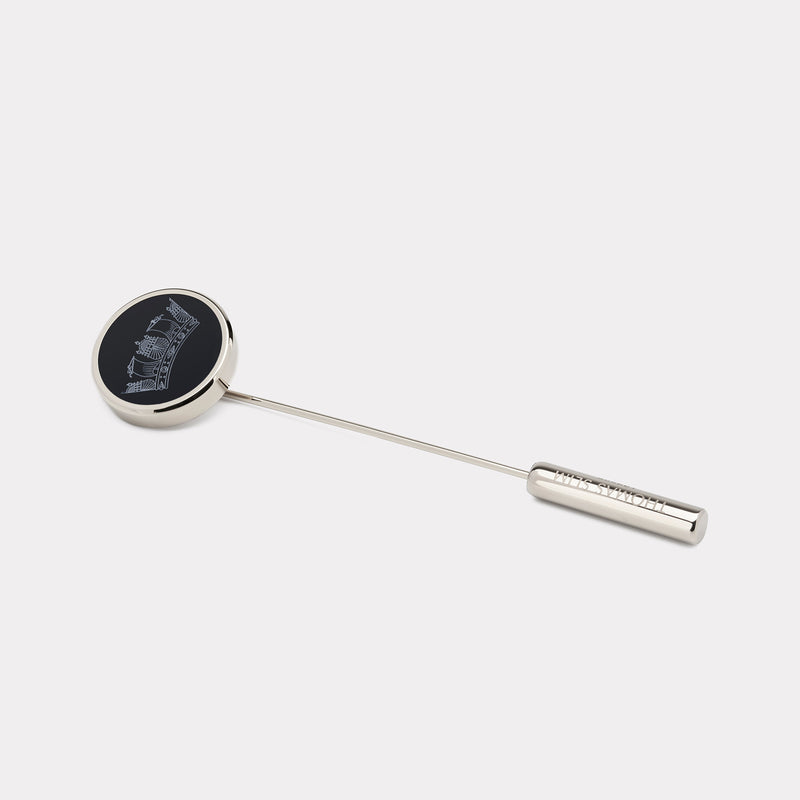 Royal Navy Lapel Pin - Palladium