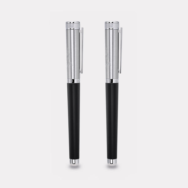 Royal Marines Pen Set - Steel