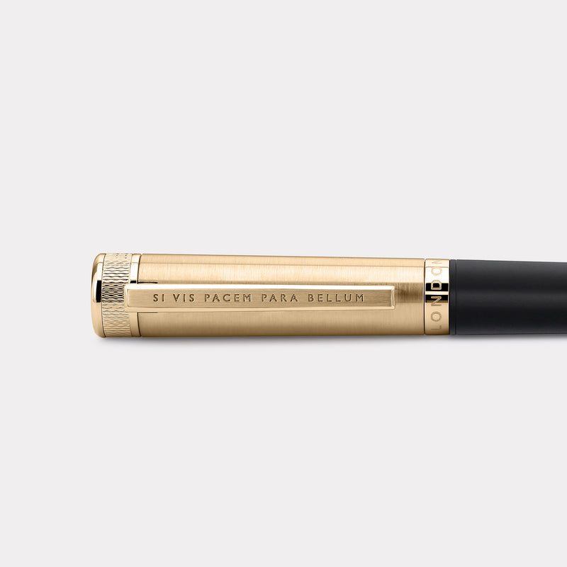 Royal Navy Rollerball Pen - Gold