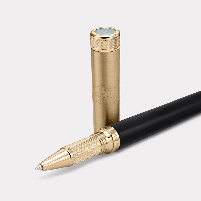 Royal Navy Rollerball Pen - Gold