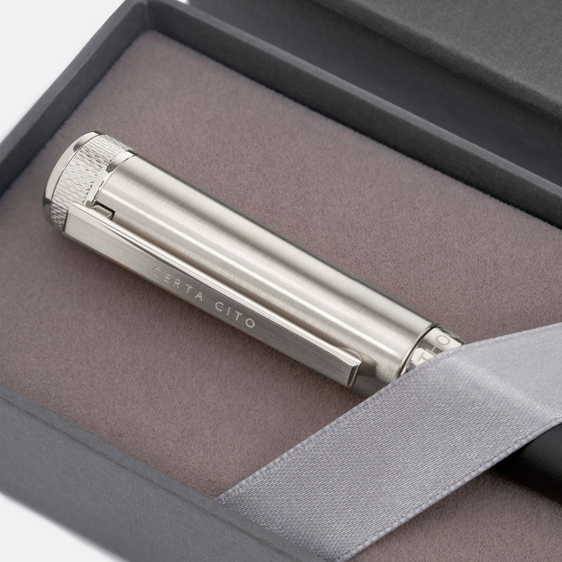 Royal Corps of Signals Fountain Pen - Steel