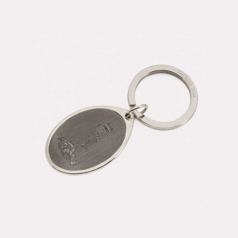 Royal Corps of Signals Keyring - Steel