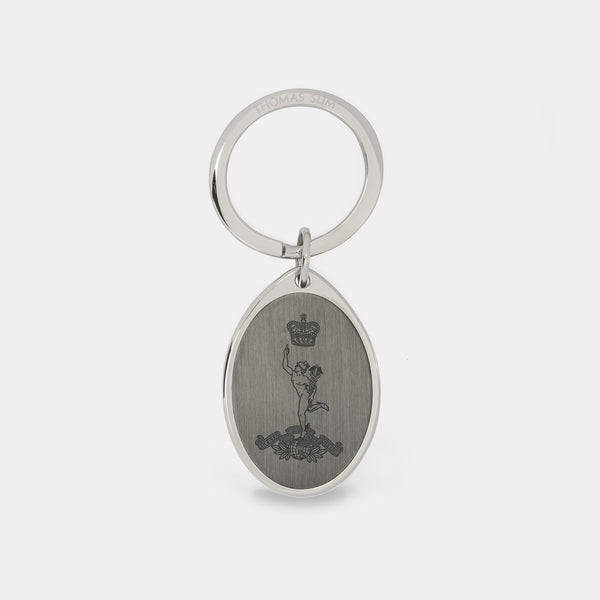Royal Corps of Signals Keyring - Steel